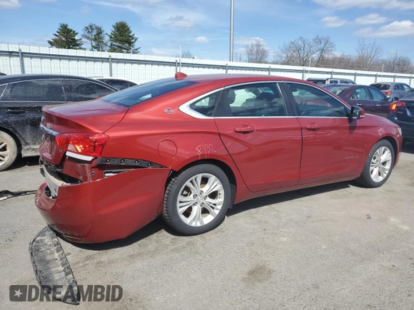 2014 Chevrolet Impala LT with VIN 2G1115SL9E9140706, listed as a Copart auction lot 47170364 with 60,744 mi miles and Salvage Title. Bid and sale history available at DreamBid. Image 3.