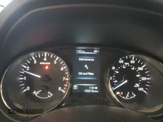 2017 Nissan Rogue SV with VIN KNMAT2MV8HP536159, listed as a Copart auction lot 53780845 with 150,916 mi miles and Salvage Title. Bid and sale history available at carsss.com. Image 9.