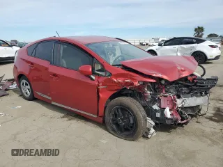 2014 Toyota Prius Four with VIN JTDKN3DU2E1771215, listed as a Copart auction lot 44829145 with Not Provided miles and Salvage Title. Bid and sale history available at DreamBid. Image 4.