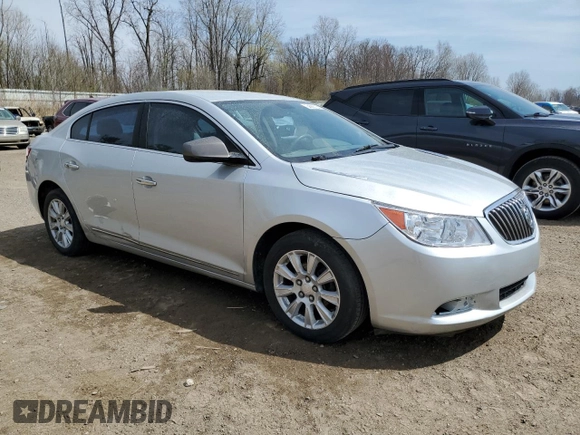 2013 Buick LaCrosse with VIN 1G4GA5ER0DF212959, listed as a Copart auction lot 54363735 with 123,905 mi miles and Salvage title. Bid and sale history available at DreamBid. Image 4.
