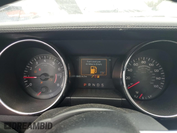 2016 Ford Mustang GT with VIN 1FA6P8CF6G5309544, listed as a Copart auction lot 58588765 with 84,514 mi miles and Salvage title. Bid and sale history available at DreamBid. Image 9.