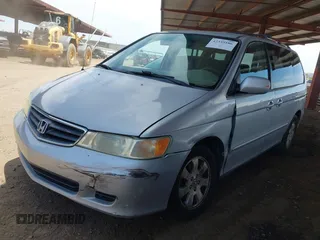 2002 Honda Odyssey EX with VIN 5FNRL18662B034817, listed as a IAAI auction lot 42359186 with 209,348 mi miles and . Bid and sale history available at DreamBid. Image 6.