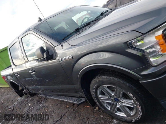 2019 Ford F-150 XL with VIN 1FTEW1E55KFD39996, listed as a IAAI auction lot 41327273 with 28,220 mi miles. Bid and sale history available at carsss.com. Image 13.