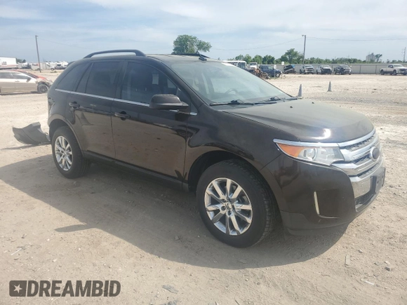 2013 Ford Edge Limited with VIN 2FMDK3KC9DBB86433, listed as a Copart auction lot 53741045 with 113,730 mi miles and Salvage Title. Bid and sale history available at carsss.com. Image 4.