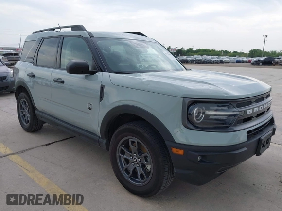 2021 Ford Bronco Sport Big Bend with VIN 3FMCR9B67MRB26172, listed as a IAAI auction lot 42118641 with 79,077 mi miles and . Bid and sale history available at DreamBid. Image 1.