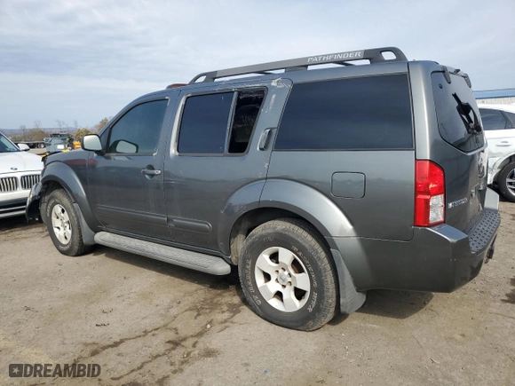 2006 Nissan Pathfinder SE with VIN 5N1AR18W86C663215, listed as a Copart auction lot 50563135 with 0 mi miles and Salvage Title. Bid and sale history available at carsss.com. Image 2.