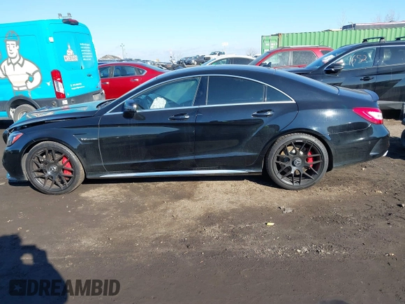 2015 Mercedes-Benz CLS-Class CLS 63 AMG S-Model with VIN WDDLJ7GB2FA136665, listed as a IAAI auction lot 41666543 with 78,469 mi miles. Bid and sale history available at carsss.com. Image 14.