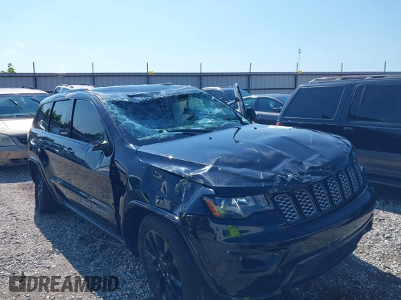 2017 Jeep Grand Cherokee Laredo with VIN 1C4RJFAG7HC894947, listed as a IAAI auction lot 40041978 with 1 mi miles. Bid and sale history available at carsss.com. Image 6.