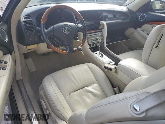 2007 Lexus SC 430 z VIN JTHFN45Y679014152, wystawiony jako Copart lot #52892865 z przebiegiem 172 654 mil mil oraz Szkoda całkowita • Salvage title. Historia ofert i sprzedaży dostępna na DreamBid. Obrazek 8.