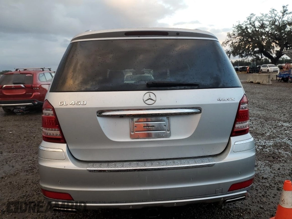 2010 Mercedes-Benz GL 450 with VIN 4JGBF7BE9AA545503, listed as a Copart auction lot 78600634 with 129,926 mi miles and Salvage Title. Bid and sale history available at DreamBid. Image 6.