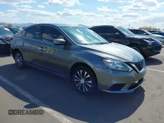 2016 Nissan Sentra S with VIN 3N1AB7AP5GY284148, listed as a IAAI auction lot 42068371 with 103,576 mi miles. Bid and sale history available at carsss.com. Image 1.