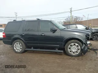 2014 Ford Expedition Limited z VIN 1FMJU1K56EEF32463, wystawiony jako IAAI lot #41749524 z przebiegiem 194 255 mil mil oraz . Historia ofert i sprzedaży dostępna na DreamBid. Obrazek 13.