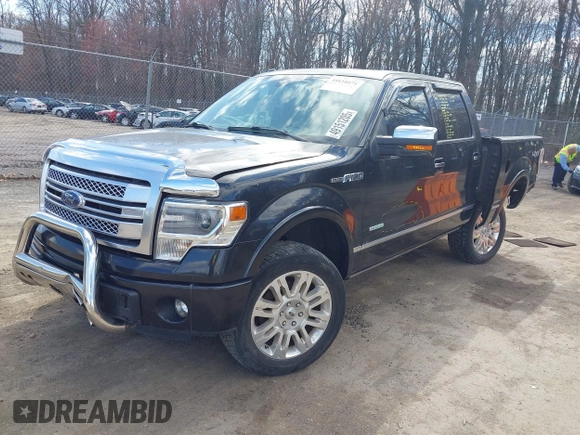 2014 Ford F-150 XL with VIN 1FTFW1ET6EFC83106, listed as a IAAI auction lot 41810871 with 121,987 mi miles. Bid and sale history available at carsss.com. Image 17.