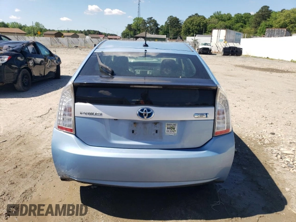 2014 Toyota Prius с VIN JTDKN3DP1E3058563, выставлен на аукционе Copart как лот 55855275 с пробегом Не указан миль и Списание • Salvage title. История ставок и продаж доступна на DreamBid. Изображение 6.