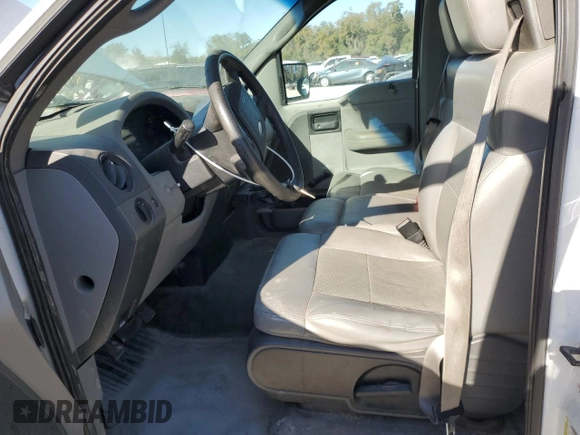 2005 Ford F-150 XL with VIN 1FTRF12W15NB44065, listed as a Copart auction lot 47255975 with 118,470 mi miles and Salvage Title. Bid and sale history available at carsss.com. Image 7.