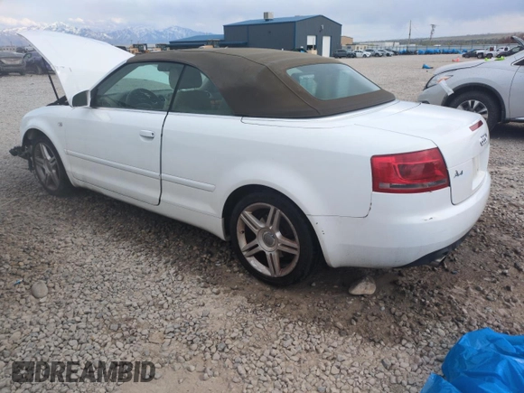 2007 Audi A4 2.0T z VIN WAUDF48H27K037497, wystawiony jako Copart lot #54057075 z przebiegiem 189 794 mil mil oraz Szkoda całkowita • Salvage title. Historia ofert i sprzedaży dostępna na DreamBid. Obrazek 2.