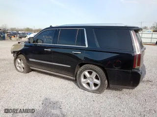 2017 Cadillac Escalade Premium Luxury with VIN 1GYS4CKJ2HR208757, listed as a Copart auction lot 47760345 with 86,317 mi miles and Salvage Title. Bid and sale history available at carsss.com. Image 2.