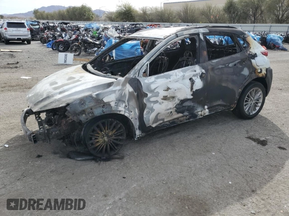 2018 Hyundai Kona SEL with VIN KM8K22AA8JU107275, listed as a Copart auction lot 48018555 with 0 mi miles and Non Repairable. Bid and sale history available at carsss.com. Image 1.