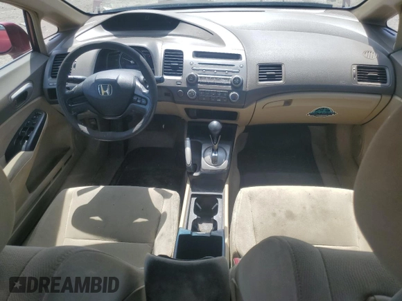 2008 Honda Civic LX with VIN 1HGFA16558L018019, listed as a Copart auction lot 54498205 with 219,956 mi miles and Clean Title. Bid and sale history available at DreamBid. Image 8.