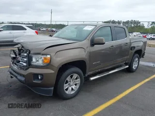 2015 GMC Canyon 2WD SLE with VIN 1GTG5BE38F1229799, listed as a IAAI auction lot 41944801 with 71,165 mi miles. Bid and sale history available at carsss.com. Image 21.