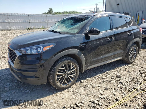 2020 Hyundai Tucson Ultimate with VIN KM8J3CALXLU131676, listed as a Copart auction lot 63118485 with 41,127 mi miles and Salvage title. Bid and sale history available at DreamBid. Image 1.