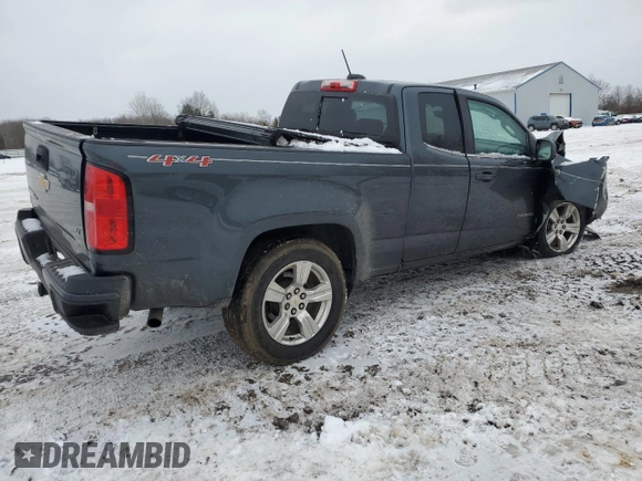 2017 Chevrolet Colorado 4WD LT with VIN 1GCHTCEN7H1205174, listed as a Copart auction lot 41335395 with 91,960 mi miles and Salvage title. Bid and sale history available at DreamBid. Image 3.