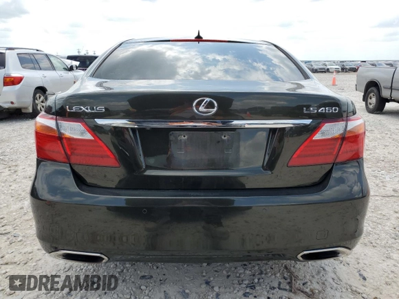 2010 Lexus LS 460 with VIN JTHBL5EF1A5097531, listed as a Copart auction lot 54431565 with 149,100 mi miles and Salvage Title. Bid and sale history available at DreamBid. Image 6.