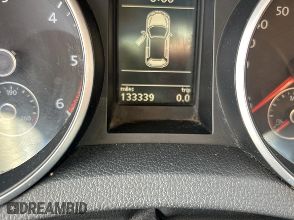 2012 Volkswagen Jetta TDI with VIN 3VWPL7AJ3CM672736, listed as a Copart auction lot 58438515 with 133,339 mi miles and Salvage title. Bid and sale history available at DreamBid. Image 8.
