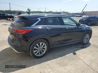 2021 Infiniti QX50 SENSORY with VIN 3PCAJ5CB9MF105686, listed as a Copart auction lot 60119404 with 48,628 mi miles and Salvage Title. Bid and sale history available at carsss.com. Image 3.