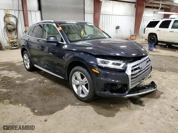 2018 Audi Q5 Premium Plus with VIN WA1BNAFY4J2082179, listed as a Copart auction lot 51258805 with 0 mi miles and Clean Title. Bid and sale history available at carsss.com. Image 12.