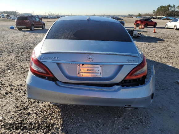 2015 Mercedes-Benz CLS-Class CLS 550 with VIN WDDLJ9BB8FA150573, listed as a Copart auction lot 41841895 with 26,811 mi miles and Salvage Title. Bid and sale history available at carsss.com. Image 6.
