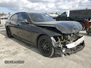 2018 BMW 3 Series 330e iPerformance with VIN WBA8E1C52JA178082, listed as a Copart auction lot 44809595 with 153,425 mi miles and Salvage Title. Bid and sale history available at carsss.com. Image 4.