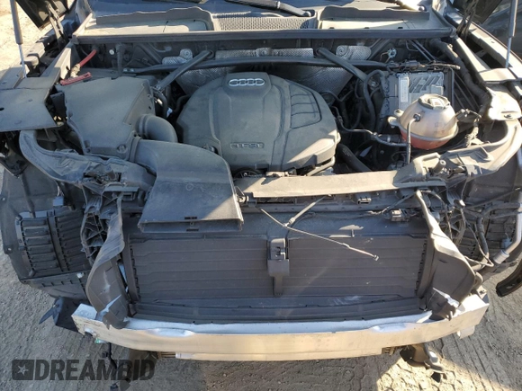 2020 Audi Q5 Premium with VIN WA1ANAFY6L2021138, listed as a Copart auction lot 54782375 with 131,899 mi miles and Salvage title. Bid and sale history available at DreamBid. Image 12.