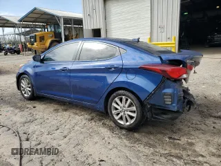 2016 Hyundai Elantra SE with VIN 5NPDH4AE7GH702342, listed as a Copart auction lot 48133575 with 129,978 mi miles and Salvage Title. Bid and sale history available at DreamBid. Image 2.