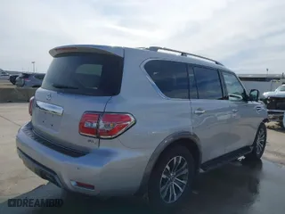2019 Nissan Armada SL with VIN JN8AY2ND4KX008864, listed as a IAAI auction lot 41328904 with 56,277 mi miles. Bid and sale history available at carsss.com. Image 4.