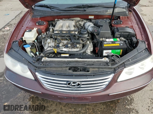 2009 Hyundai Azera Limited with VIN KMHFC46F49A358970, listed as a Copart auction lot 82125714 with 208,090 mi miles and Salvage Title. Bid and sale history available at DreamBid. Image 11.