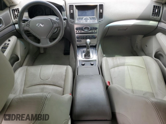 2015 Infiniti Q40 with VIN JN1CV6AP1FM502713, listed as a Copart auction lot 56121544 with 0 mi miles and Salvage Title. Bid and sale history available at carsss.com. Image 8.
