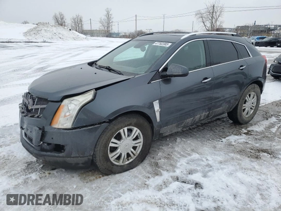2010 Cadillac SRX Luxury Collection with VIN 3GYFNDEY9AS639211, listed as a Copart auction lot 47762385 with 217,868 mi miles and Salvage Title. Bid and sale history available at carsss.com. Image 1.