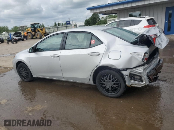 2014 Toyota Corolla L with VIN 2T1BURHEXEC155122, listed as a Copart auction lot 60911135 with 133,657 mi miles and Salvage title. Bid and sale history available at DreamBid. Image 2.