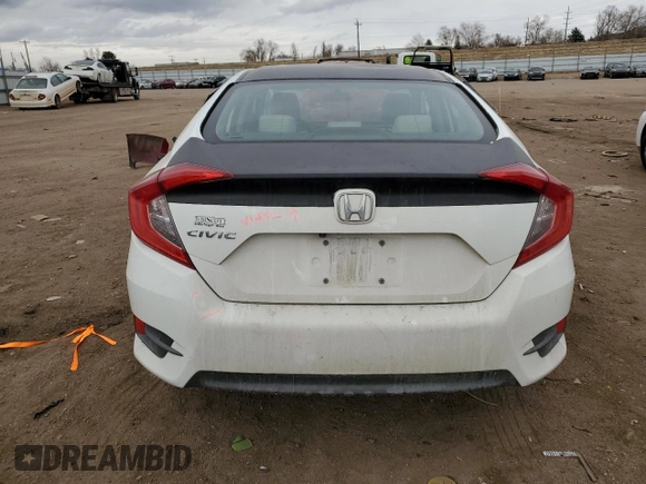 2016 Honda Civic Sedan LX with VIN 2HGFC2F54GH501724, listed as a Copart auction lot 44769635 with 0 mi miles and Non Repairable. Bid and sale history available at carsss.com. Image 6.