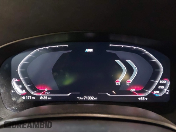 2020 BMW 5 Series 540i xDrive with VIN WBAJS3C04LCD33056, listed as a IAAI auction lot 41410064 with 71,332 mi miles and . Bid and sale history available at DreamBid. Image 7.