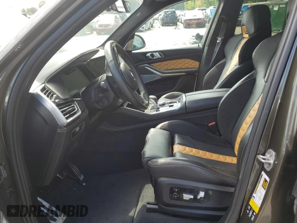 2020 BMW X5 M Competition with VIN 5YMJU0C02L9D70901, listed as a Copart auction lot 63603183 with 33,409 mi miles. Bid and sale history available at carsss.com. Image 7.