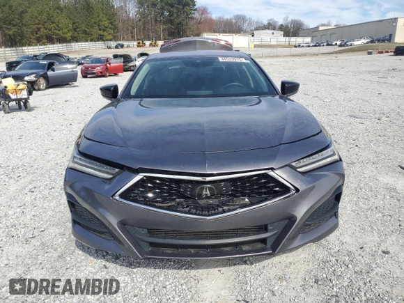 2021 Acura TLX w/Technology Package with VIN 19UUB6F47MA002693, listed as a Copart auction lot 44533915 with 63,987 mi miles and Salvage Title. Bid and sale history available at carsss.com. Image 5.