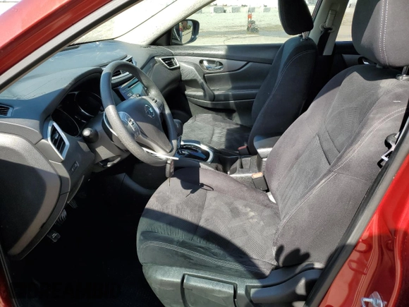 2016 Nissan Rogue S with VIN JN8AT2MT5GW000728, listed as a Copart auction lot 50883195 with 103,583 mi miles and Non Repairable. Bid and sale history available at DreamBid. Image 7.