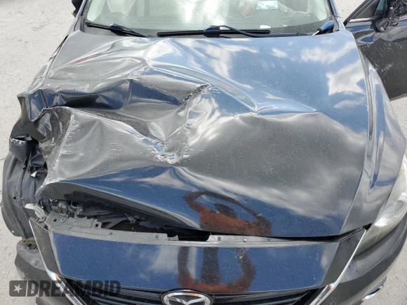 2014 Mazda 3 S Grand Touring with VIN JM1BM1M33E1215459, listed as a Copart auction lot 59188005 with Not provided miles and Salvage title. Bid and sale history available at DreamBid. Image 11.