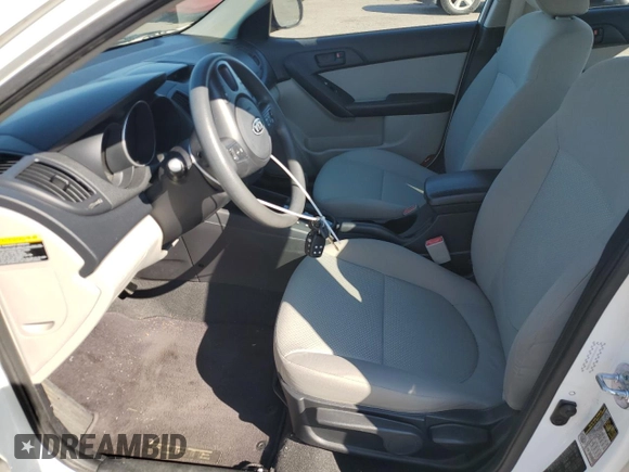 2010 Kia Forte EX with VIN KNAFU4A2XA5225999, listed as a Copart auction lot 70195434 with 61,816 mi miles and Salvage Title. Bid and sale history available at carsss.com. Image 7.