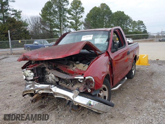 2002 Ford F-150 XL with VIN 1FTRF17252NA36503, listed as a IAAI auction lot 41506556 with 1 mi miles. Bid and sale history available at carsss.com. Image 6.