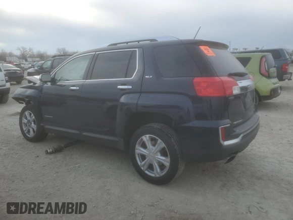 2017 GMC Terrain SLT z VIN 2GKFLUEK7H6232069, wystawiony jako Copart lot #86406814 z przebiegiem Nie podano mil oraz Szkody całkowita. Historia ofert i sprzedaży dostępna na DreamBid. Obrazek 2.