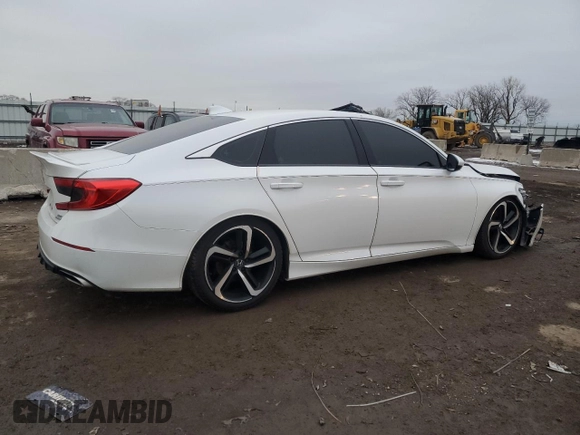 2019 Honda Accord Sport with VIN 1HGCV2E30KA028778, listed as a Copart auction lot 85807974 with 100,686 mi miles and Salvage title. Bid and sale history available at DreamBid. Image 3.