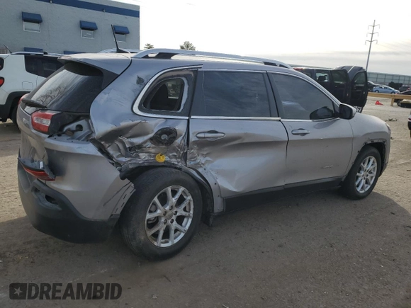 2018 Jeep Cherokee Latitude with VIN 1C4PJLCB7JD539767, listed as a Copart auction lot 87133824 with 161,979 mi miles and Salvage Title. Bid and sale history available at carsss.com. Image 3.
